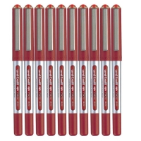 三菱(uni) UB-150 签字笔（0.5mm）可透视窗中性笔 红色