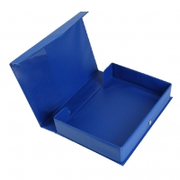 齐心(Comix) A1297 磁扣式档案盒 文件盒 资料盒 A4 55mm 2寸 黑色 蓝色