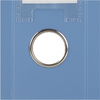 齐心(Comix) HC-35 加厚型粘扣档案盒 文件盒 资料盒 A4 35mm 1.5寸 蓝色