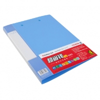 齐心(Comix) AB600A-W 双强力夹文件夹 资料夹 A4 蓝色
