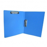 齐心(Comix) ABH600A 经典商务文件夹 资料夹 A4 强力夹+板夹 蓝色
