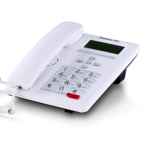 齐心(Comix) T335 水晶按键商务电话机 
