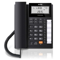 步步高(BBK) HCD007(159)TSD 有绳电话机 免电池座机 时尚外观 办公家用利器 来电显示一键拨号 双接口