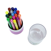 真彩·乐美(TrueColor) 2600-18 酷呀水彩笔 儿童学生画画笔 细水彩笔 可水洗 18色