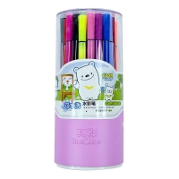 真彩·乐美(TrueColor) 2600-36 酷吖水彩笔 儿童学生画画笔 细水彩笔 可水洗 36色