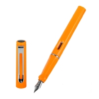 金豪(Jinhao) 599-A 彩色中细塑料杆钢笔 商务学生书写练字铱金笔 0.5mm