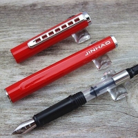 金豪(Jinhao) 699 中细彩色钢笔 学生书写钢笔 签名练字铱金笔 墨水笔