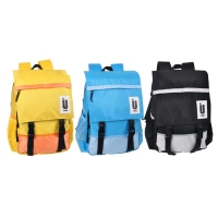 联众(UME) BU8009 双扣休闲背包混色 旅游背包 学生双肩背包