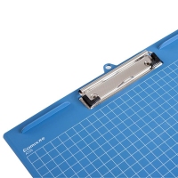 齐心(Comix) A725 便携式书写板夹 A4文件夹 自带标尺