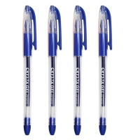 白金牌(PLATINUM) GB-200 钻石头中性笔 考试专用笔 办公学生水笔 0.5mm 蓝色