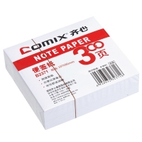 齐心(Comix) B2371 超白便签纸 107*96mm