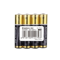 齐心(Comix) C-714 7号碱性电池 LR03/AAA/7号 （4个简装）