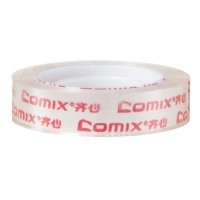 齐心(Comix) JF1230-12 文具胶带 12mm*30y 12卷/筒