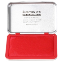 齐心(Comix) B3731 速干印台 金属壳方形 小