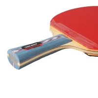 红双喜(DHS) No.2狂飚双面反胶乒乓球拍 横拍